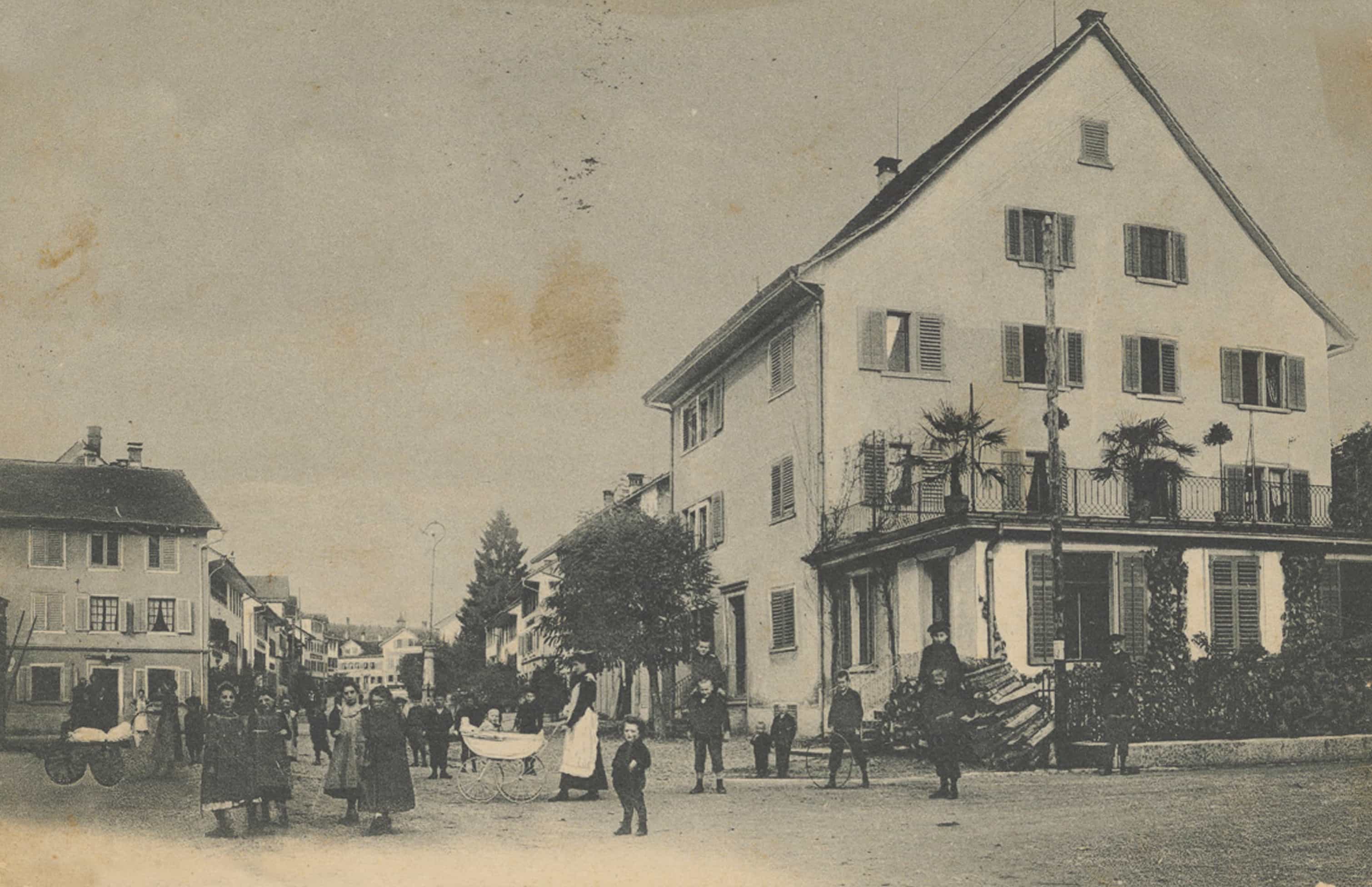 Historisches Foto Dorfstrasse 2