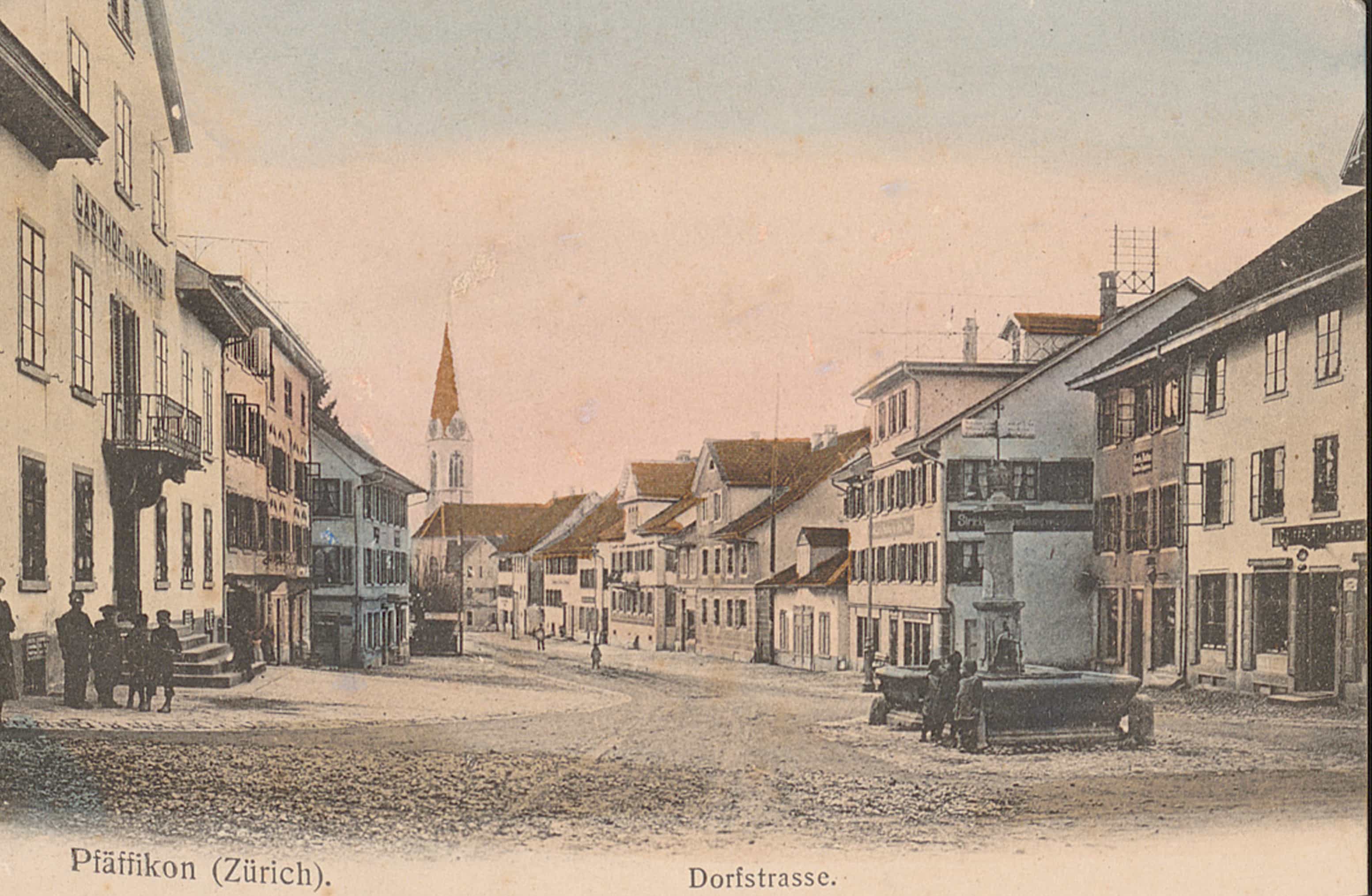 Historisches Foto Dorfstrasse 3